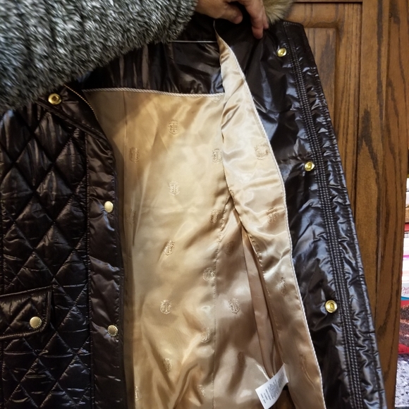 EUC Talbots vest small brown - Picture 4 of 12